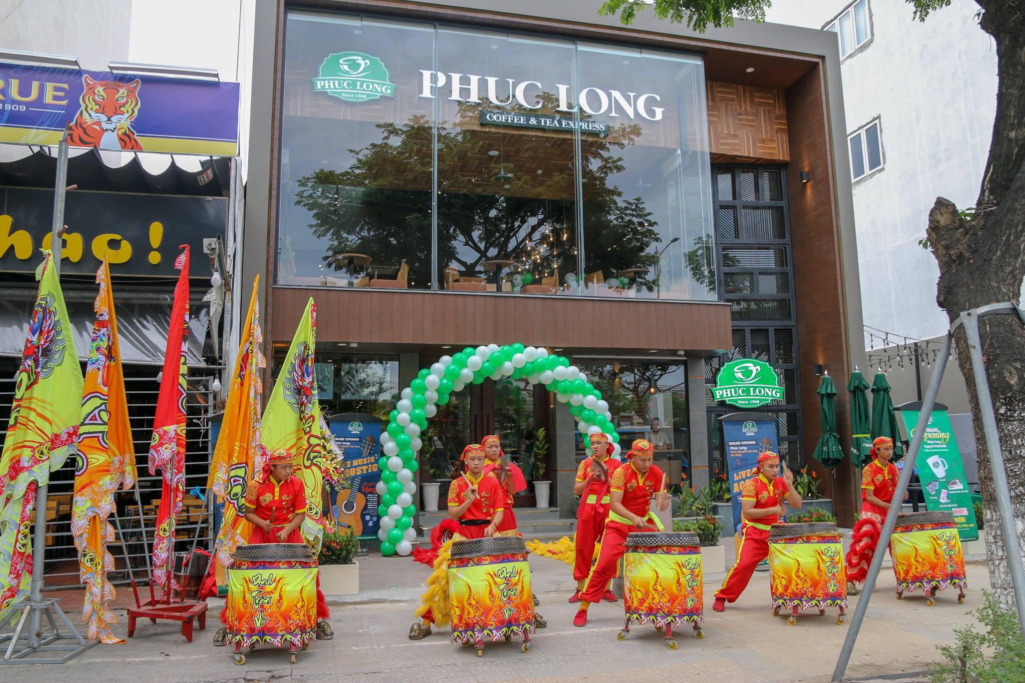 Grand opening Phuc Long Nguyen Van Linh - Da Nang city
